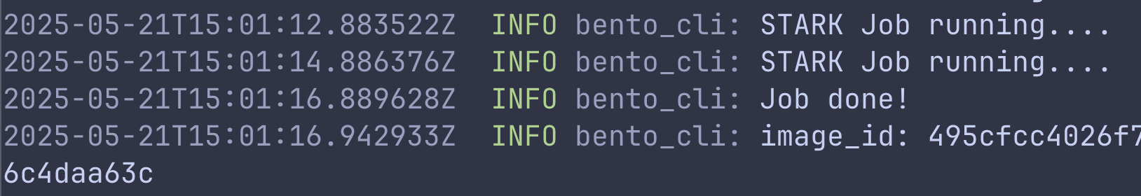 Bento CLI Test Proof Success